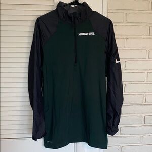 Nike Michigan State Green and Black Pullover